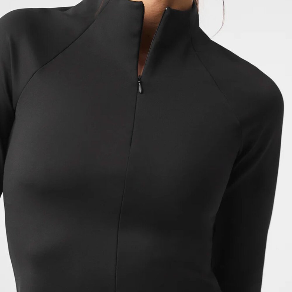 Alo Airlift Winter Warm 1/4 Zip Long Sleeve - Picture 3 of 3